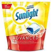 SUNLIGHT Advanced Dishwasher Detergent 20 count