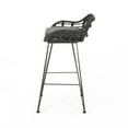 thumbnail image 3 of Lisa Outdoor Wicker Barstools with Cushions (Set of 2), 3 of 11