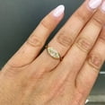 thumbnail image 3 of 14k Yellow Gold Plated Silver 1.50Ct Marquise Cut Lab Created Dimaond Solitaire Engagement Ring, 3 of 4