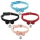thumbnail image 2 of KAKOWELY 4 collares para mascotas con cascabel, ajustables, con lazo, para cachorros., 2 of 4