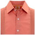 thumbnail image 2 of Manchester Guayabera Regular Fit  Salmon, G Manchester 40801C, 2 of 4