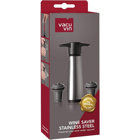 Set Preservador de Vino 2 Tapones VACUVIN VACUVIN 6492606