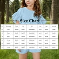 thumbnail image 3 of CPNG Girls Summer Loose Casual Outfits 2Pcs Set Solid Color Short Ruffled Sleeve Crewneck T-Shirt and Shorts Set(Pink,8-9 Years), 3 of 8