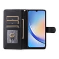 thumbnail image 6 of JTCASES Compatible with Samsung Galaxy A34 5G 6.6 inch Case Wallet Flip Folio Case [Kickstand] with RFID Blocking Card Holders [Shockproof] Wrist Strap Cover for Men Women Girls, Black, 6 of 13