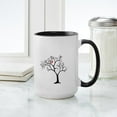 thumbnail image 4 of CafePress - Cardinal In Snowy Tree Large Mug - 15 oz Ceramic Large White Novelty Mug, 4 of 4