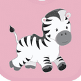 thumbnail image 4 of Inktastic Zebra Boys or Girls Baby Bib, 4 of 4