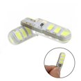 thumbnail image 4 of 6 Piezas LED T10 5630 6 SMD W5W W2.1x9.5d 192 194 168 Blanco 12V Luz Lateral De Estacionamiento Amplia Lámpara De Marcadora ., 4 of 4
