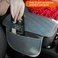 thumbnail image 4 of SNGMN Car Center Console Cover, Leather Armrest Protection Cushion with 2 Side Storage Bags, Universal Vehicle Arm Rest Pad for SUV Sedan Truck Gray, 4 of 4