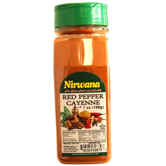 RED PEPPER CAYENNE 7 OZ JAR BY NIRWANA