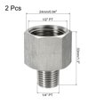thumbnail image 3 of Adaptador de manguito reductor hexagonal Uxcell 1/4 PT x 1/2 PT, 3 of 5