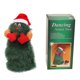 thumbnail image 1 of Árbol de Navidad eléctrico creativo giratorio bailando sombrero de Papá Noel juguete de música operado con batería muñeco de Navidad divertido regalo de decoración de fiesta, pequeño Feliz Sencillez, 1 of 5