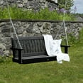 thumbnail image 2 of Highwood 4ft Lehigh Porch Swing - Outdoor, Eco-friendly, Synthetic Wood, 2 of 2