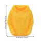 thumbnail image 2 of Sudadera con capucha y soporte para bolígrafos, de plástico, color amarillo, 2 of 2
