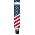 thumbnail image 3 of CTM Kids' Elastic Stars and Stripes American Flag Print Suspenders, 3 of 3