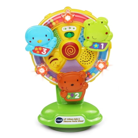 VTech Lil' Critters Spin and Discover Ferris Wheel, Toddler Learning Toy