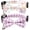 Purple, variant on 2 Pack Set Cat Collar Breakaway with Cute Bow Tie and Bell Plaid Flower for Kitty Adjustable Safety