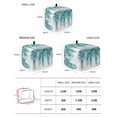 thumbnail image 3 of Fsddascl Green Eucalyptus Small Toaster Cover 2 Slice, Kitchen Appliance Covers, Botanical Leaves Pastoral Plants Toaster Oven Cover with Loop, Bread Machine Cover Polyester Dust Cover Protection, 3 of 5