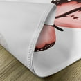 thumbnail image 5 of Ambesonne Pale Pink Place Mats Set of 4, Butterfly Valentines, Standard Size, Dark Brown White, 5 of 6