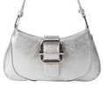 thumbnail image 2 of Bolso de hombro elegante para mujer Bolso de mano clásico retro resistente a los arañazos (Plata) Ndcxsfigh Para Estrenar, 2 of 3