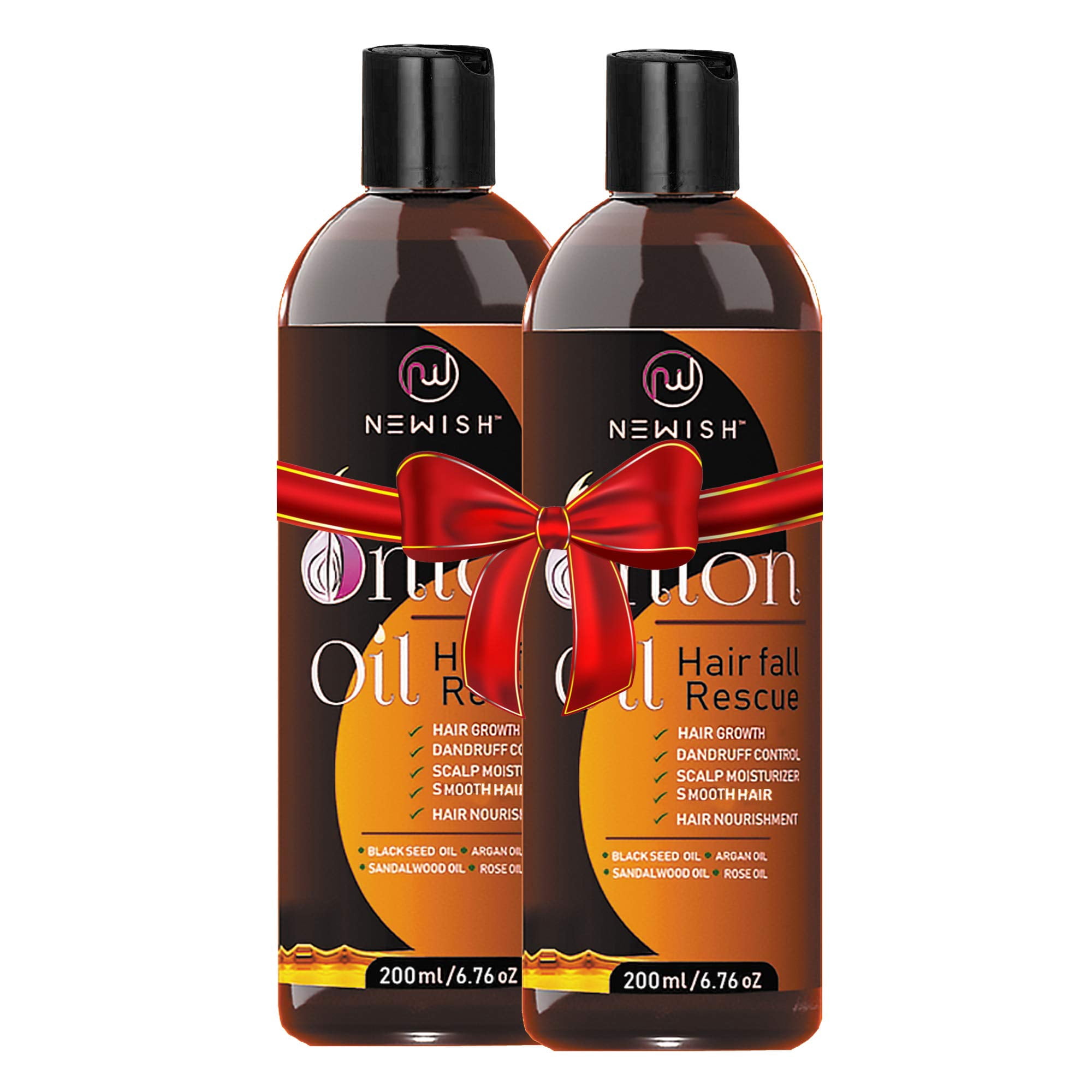 Newish Red Onion Oil For Hair Growth 14 Essential Oils Biotin Argan