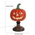 thumbnail image 3 of PLLFRLRT Halloween Pumpkin Table Lamp Vintage Jack-O-Lantern Night Light Halloween Desktop Decorative Ornament, 3 of 5