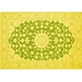 thumbnail image 1 of Ahgly Company Indoor Rectangle Medallion Yellow Traditional Area Rugs, 8' x 12', 1 of 4