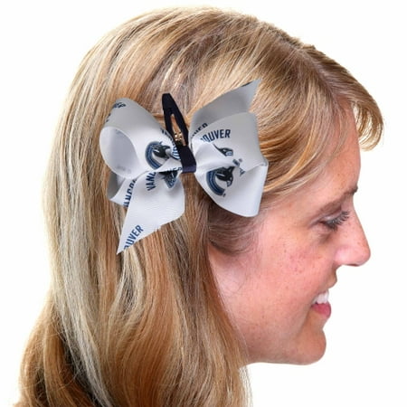 Vancouver Canucks Women's Team Logo Hair Bow - No Size