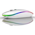 thumbnail image 1 of Mouse Uiosmuph G12 Ergonómico Recargable Portátil - Blanco, 1 of 2