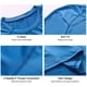 thumbnail image 3 of Camiseta deportiva ajustada para hombre, transpirable y de secado rápido, diseño de cuello redondo y manga corta, ideal para entrenamientos y actividades físicas, disponible en tallas europeas y, 3 of 7