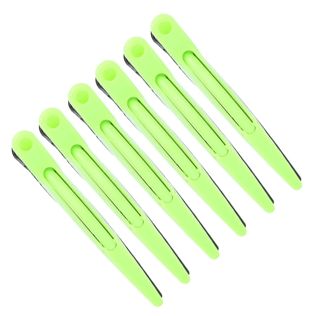 Clip de pico de pato, 6 piezas Clip para peinar el cabello Clip para seccionar el cabello Clip para peinar el cabello Máxima comodidad