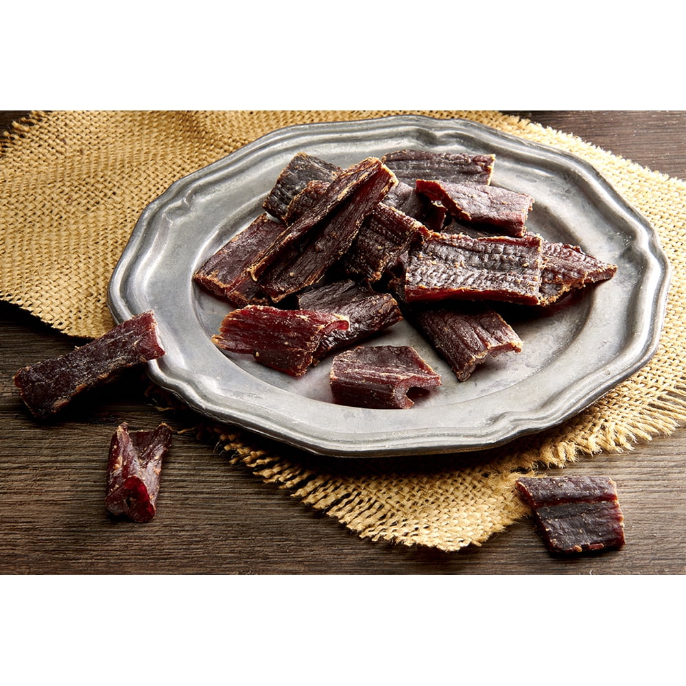 Wild Bill’s 1oz Original Tender Tips Beef Jerky Black Organza 12-Piece Gift Bag