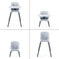 thumbnail image 2 of Chicco Silla Zest Highchair Seasalt Usa alta plegable 4 en 1, 2 of 6