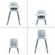 thumbnail image 2 of Chicco Silla Zest Highchair Seasalt Usa alta plegable 4 en 1, 2 of 6