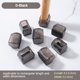 thumbnail image 3 of 16/8/4 piezas de almohadillas antideslizantes de silicona para patas de muebles de suela gruesa, protectores antiruido para pies de sofá, protectores para pisos de madera contra arañazos, 3 of 5