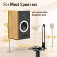 thumbnail image 3 of Par de soportes para altavoces Mount Dream, altura ajustable, 5 kg, 3 of 8