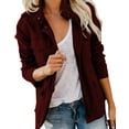 thumbnail image 1 of Sherrylily Women Military Anorak Utility Coat Casual Zip Up Lightweight Jacket with Pockets, 1 of 5