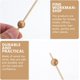 thumbnail image 4 of Palillos Para Cócteles De Madera 100 Piezas Selecciones De Frutas Decorativas Para Fiestas Reuniones Familiares Restaurantes Y Banquetes, 4 of 4