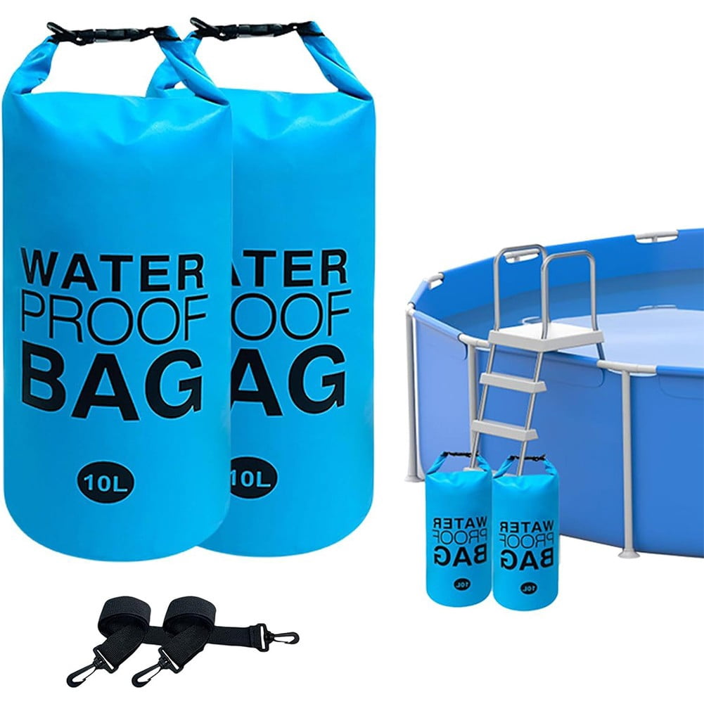 10L Outdoor Waterproof Dry Bag Pool Weight Foldable Pool Sand Bags for Raft Swim