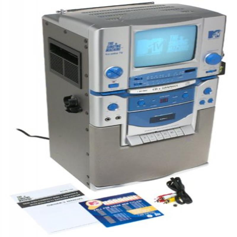 The Singing Machine Co MTV Tray Load CDGKaraoke Sys