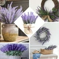 thumbnail image 5 of Efavormart 4 Bushes 14" Lavender Tall Faux Stems Artificial Flower Bouquet for Wedding Decoration, Hotels, Party Tables, Coffee Tables, Ceremonies, Best Decoration for Home, Hotel, and Park, 5 of 6