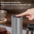 thumbnail image 4 of Leyfeng Electric Burr Coffee Grinder, Type-C Rechargeable Cordless Burr Grinder with Multi Grind Setting & Led Display Touchscreen, Grinder for Drip Coffee / French, 4 of 9