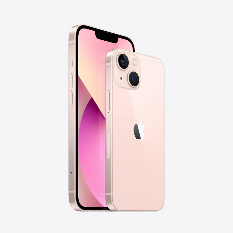 Straight Talk Apple Talk iPhone 13 Mini, 128GB, Pink- Prepaid Smartphone  [Locked to Straight Talk] 