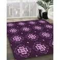 thumbnail image 2 of Ahgly Company Indoor Rectangle Patterned Orchid Purple Area Rugs, 3' x 5', 2 of 6
