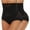 2 Packs:Black/Black, variant on 2 Packs Tummy Control Shapewear Panties for Women High Waisted Body Shaper Underwear Seamless Shapewear Panty Girdle