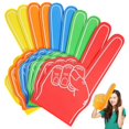 thumbnail image 1 of 10pcs Foam Fingers Giant Foam Hands Sport Fans Foam Fingers Football Cheering Stuff For Sporting Events, 1 of 3
