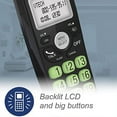 VTech VG10111 DECT 6.0 Cordless Phone for Home, BlueWhite Backlit