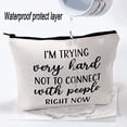 thumbnail image 7 of Zuo Bao Funny Possum Gift Opossum Lover Gift Possums Are My Spirit Animal Makeup Bag Opossum Mom Gift (Possums bag), 7 of 7