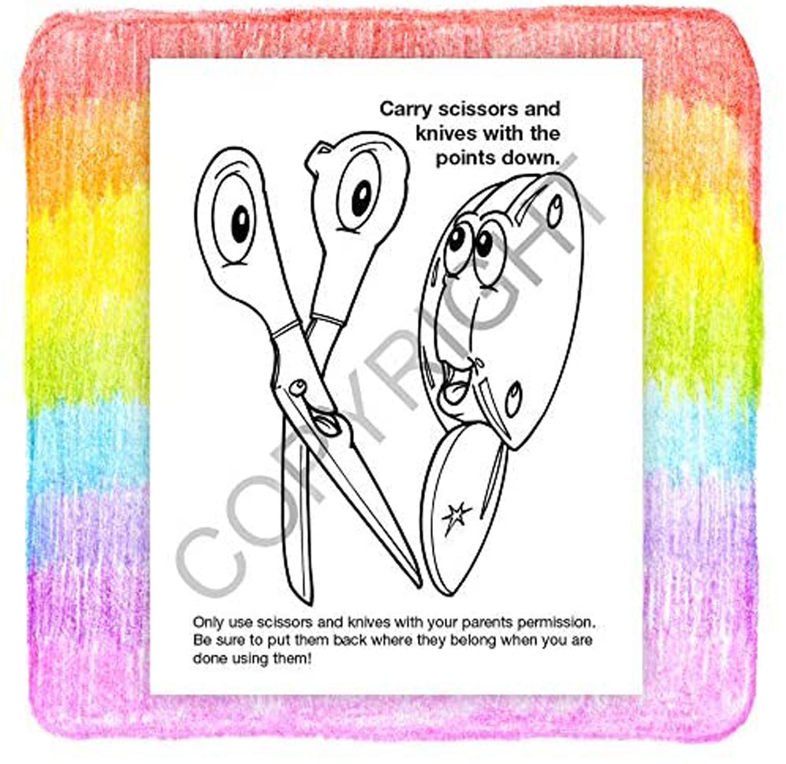 ZoCo: 25 Pack - Home Safety Kid's Educational Coloring & Activity Books