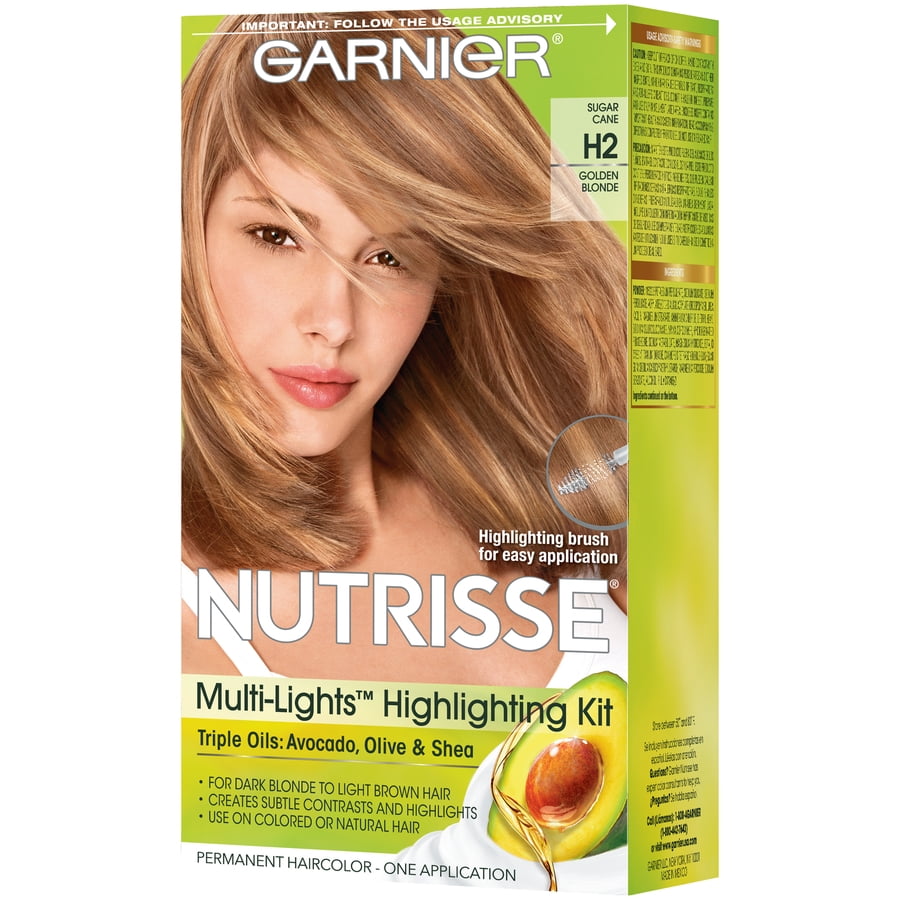 Garnier Nutrisse Nourishing Hair Color Creme H2 Golden Blonde 1