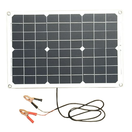 

Solar Panel 420x280x2.5mm 18V 20W Waterproof High Efficiency Solar Panel Charger for Home Garden